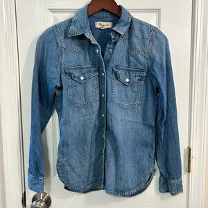 Madewell Denim Button Up Shirt
